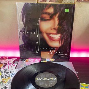 Janet Jackson, "Love Will Never Do (Without You)" Vinyl 12" Single